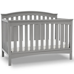 Delta Children Waverly 6 - in - 1 Convertible Baby Crib. Grey