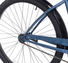 Kent Bicycles 27.5 in Male Sea Change Beach Cruiser Bike, Metallic Blue