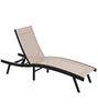 AECOJOY Outdoor Chaise Lounge, All Weather Pool Lounge Chairs Ergonomic Design (Beige, 2 PCs)
