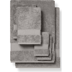 Boll & Branch Plush 6-Piece Organic Cotton Bath Towel Set in Stone