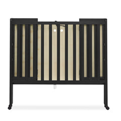 Delta Children Lee Portable Folding Mini Crib with 1.5 - Inch Mattress - Greenguard Gold Certified, Bianca White