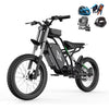 40MPH Electric Bicycle, Dual - Mode Electric Dirt Bike 3000W(Peak)Freego Nova3 Electric Motorcycle Bike for Adults, Mid - Drive Motor, 60V/25ah Battery, 17x3.15 Tire Full Suspension Hydraulic Brake