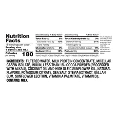 Oikos 30g Chocolate Protein Shake, 12 Fl Oz, 18 - Pack