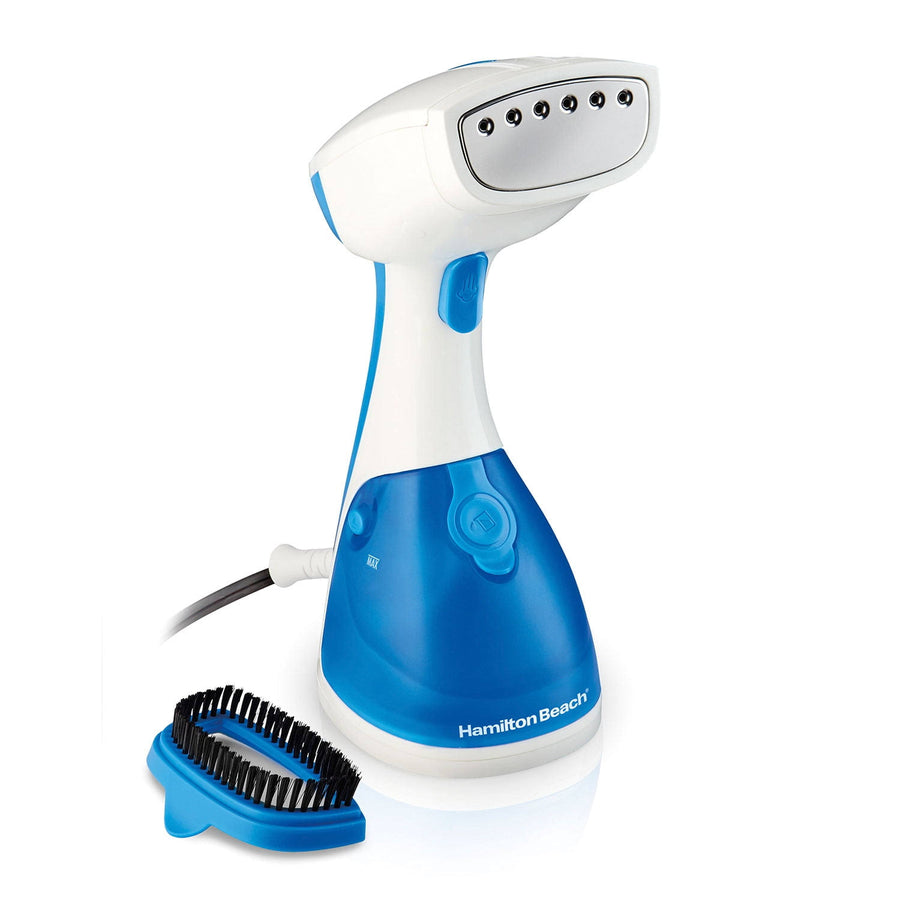 Hamilton Beach Handheld Garment Steamer for Clothes, Bedding, Curtains, Traveling, 11556, Adult Unisex, White