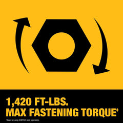 DEWALT 20V MAX XR Brushless Cordless 3/4 In. High Torque Impact Wrench with Hog Ring Anvil Tool Only DCF964B