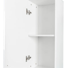Slim Tall Storage Cabinet, Pantry Cabinet with Doors Shelves Small Space for Kitchen Living Room Bathroom