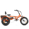 Addmotor M - 360II Semi - Recumbent Electric Trike, 85MI, Fat Tire 3 Wheel Electric Bike for Adults, 750W 48V 20ah Electric Tricycle for Seniors, 20" Electric Trike with Speed Differential, Green