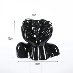 Modern Ceramic Flower Vase – Decorative Desktop & Floor Home Decor Pot