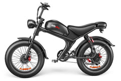 EMOKO C93 Electric Bike - Dual 2000W Motors - Removable 23ah Battery - up to 100 Km Range - Shimano 7 - Speed Gears - Hydrualic Brake - 20" Wheels, Blue Color