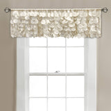 14"x70" Gigi Blackout Window Valance Ivory - Lush D��cor