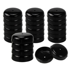 APPLIANCEMATES 24 Pack Wrought Iron Patio Furniture Glides 1-1/2 inch Outdoor Chair Leg Feet Protector Deluxe Version Round Leg Caps Replacement