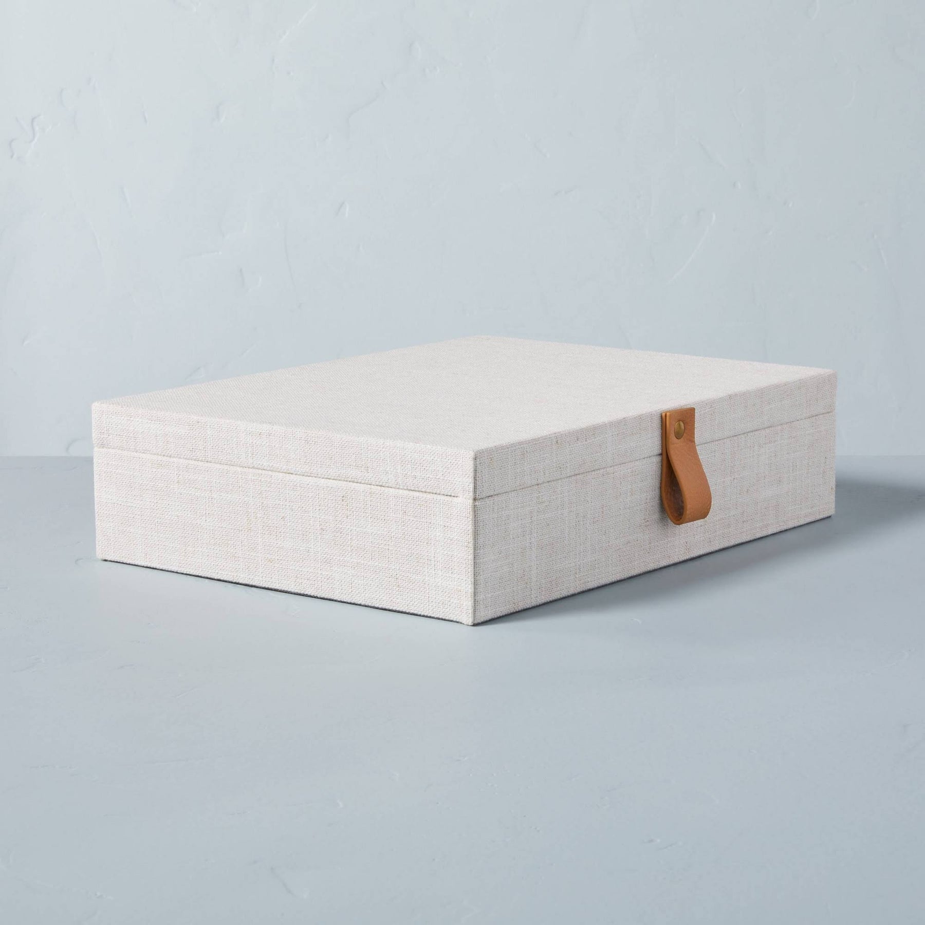 Hearth & Hand Accents | 2 Hearth and Hand Magnolia Fabric Storage Boxes | Color: Cream/Tan | Size: Os | Mfloress's Closet